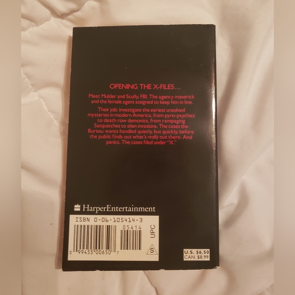 👽 X-Files book 👽 - Picture 3 of 3